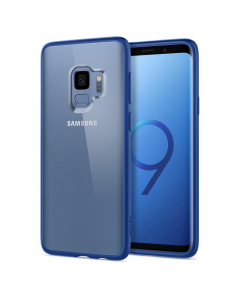 Гибридный чехол Spigen для Galaxy S9 - Ultra Hybrid - Голубой - 592CS22838