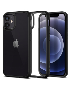 Гибридный чехол Spigen для iPhone 12 Mini - Ultra Hybrid - Чёрный - ACS01746