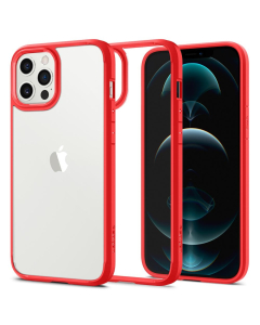Гибридный чехол Spigen для iPhone 12 Pro Max - Ultra Hybrid - Красный - ACS01620