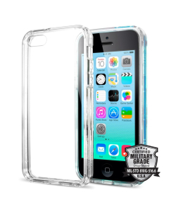 Гибридный чехол Spigen для iPhone 5c - Ultra Hybrid - Кристально-прозрачный - SGP10675