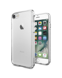 Гибридный чехол Spigen для iPhone SE (2022/2020)/8/7 - Ultra Hybrid - Прозрачный - 042CS20443