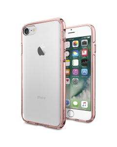 Гибридный чехол Spigen для iPhone SE (2022/2020)/8/7 - Ultra Hybrid - Розовый - 042CS20445
