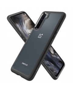 Гибридный чехол Spigen для OnePlus Nord - Ultra Hybrid - Черный матовый - ACS00991
