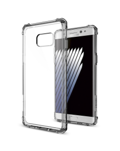 Защищенный чехол Spigen для Galaxy Note 7 - Crystal Shell - Прозрачный-космо - 562CS20384