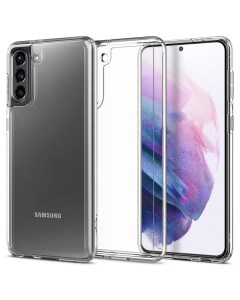 Гибридный чехол Spigen для Galaxy S21 Plus - Ultra Hybrid - Кристально прозрачный - ACS02387