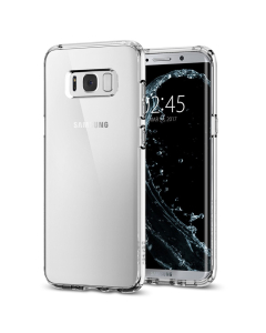 Гибридный чехол Spigen для Galaxy S8 - Ultra Hybrid - Кристально-прозрачный - 565CS21631