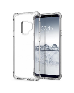 Прочный чехол Spigen для Galaxy S9 - Rugged Crystal - Кристально-прозрачный - 592CS22835