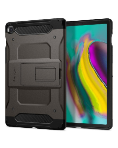 Ударопрочный чехол Spigen для Galaxy Tab S5e - Tough Armor TECH - Темно-серый - 613CS26152