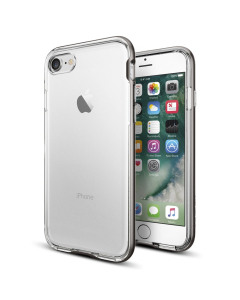 Прозрачный чехол Spigen для iPhone SE (2022/2020)/8/7 - Neo Hybrid Crystal - Темно-серый - 042CS20522