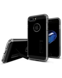 Ударопрочный чехол Spigen для iPhone 7 Plus / 8 Plus - Tough Armor - Черный Оникс - 043CS20852