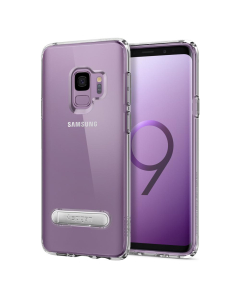 Гибридный чехол с подставкой Spigen для Galaxy S9 - Ultra Hybrid S - Кристально-прозрачный - 592CS22841