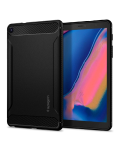 Прочный чехол Spigen для Galaxy Tab A 8.0 (2019) S Pen - Rugged Armor - Черный - ACS00048