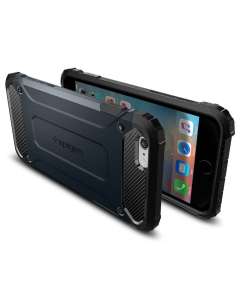 Ударопрочный чехол Spigen для iPhone 6s Plus / 6 Plus - Tough Armor Tech - Синевато-серый - SGP11747