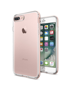 Прозрачный чехол Spigen для iPhone 7 Plus / 8 Plus - Neo Hybrid Crystal - Розовое Золото - 043CS20542
