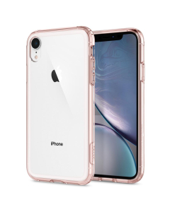 Защитный чехол Spigen для iPhone XR - Slim Armor Crystal - Прозрачно-розовый - 064CS24537