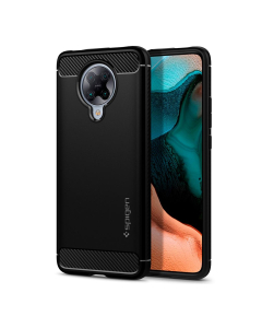 Прочный чехол Spigen для Redmi K30 Pro/ Poco F2 Pro - Rugged Armor - Черный - ACS01233