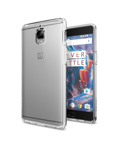 Чехол-гибрид Spigen для OnePlus 3 / 3T - Ultra Hybrid - Кристально-прозрачный - K03CS20616