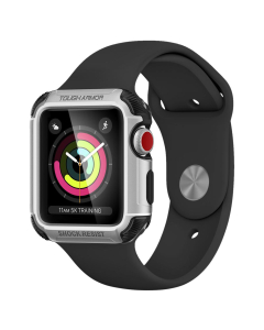 Чехол Spigen для Apple Watch 3 / 2 (42мм) - Tough Armor 2 - Серебристый - 059CS22634