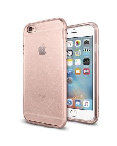 Чехол Spigen для iPhone 6s / 6 - Neo Hybrid Crystal Glitter - Розовое золото - 035CS21417