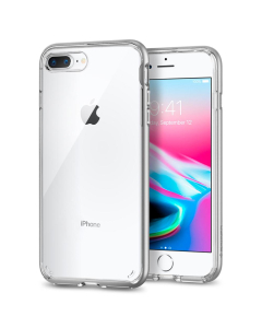 Прозрачный чехол Spigen для iPhone 7 Plus / 8 Plus - Neo Hybrid Crystal 2 - Серебристый - 055CS22370