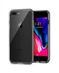 Прозрачный чехол Spigen для iPhone 7 Plus / 8 Plus - Neo Hybrid Crystal 2 - Темно-серый - 055CS22368