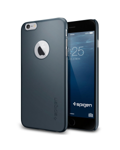 Ультра-тонкий чехол Spigen для iPhone 6s Plus / 6 Plus - Thin Fit A - Синевато-серый - SGP10887