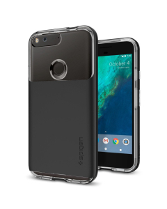 Прозрачный чехол Spigen для Google Pixel XL - Neo Hybrid Crystal - Черный - F15CS20907