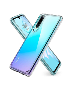 Гибридный чехол Spigen для Huawei P30 - Ultra Hybrid - Кристально-прозрачный - L38CS25737