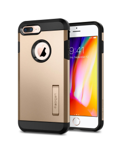 Ударопрочный чехол Spigen для iPhone 7 Plus / 8 Plus - Tough Armor 2 - Золотой - 055CS22248
