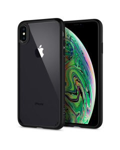 Гибридный чехол Spigen для iPhone XS Max - Ultra Hybrid - Черный-матовый - 065CS25128