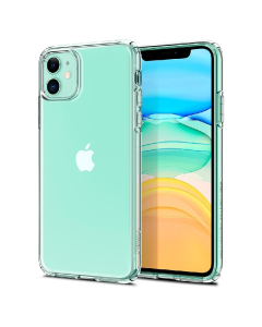 Чехол-капсула Spigen для iPhone 11 - Liquid Crystal - Кристально прозрачный - 076CS27179