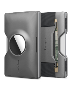 Картхолдер Spigen для AirTag - Wallet S Card Holder - Серый - AMP02303