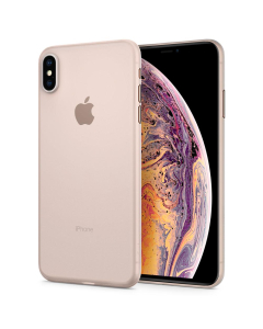Ультра-тонкий чехол Spigen для iPhone XS Max - AirSkin - Матово-прозрачный - 065CS24829