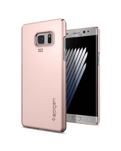 Клип-кейс Spigen для Galaxy Note 7 - Thin Fit - Розовое золото - 562CS20398