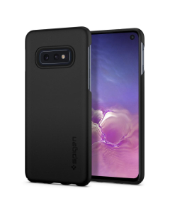 Клип-кейс Spigen для Galaxy S10e - Thin Fit - Черный - 609CS25829
