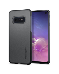 Клип-кейс Spigen для Galaxy S10e - Thin Fit - Серый Графит - 609CS25830