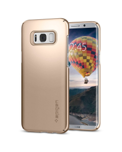 Клип-кейс Spigen для Galaxy S8 Plus - Thin Fit - Золотой - 571CS21674