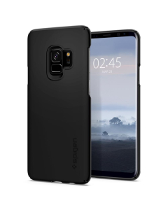 Клип-кейс Spigen для Galaxy S9 - Thin Fit - Черный - 592CS22821