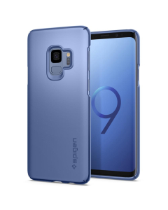 Клип-кейс Spigen для Galaxy S9 - Thin Fit - Голубой - 592CS22822