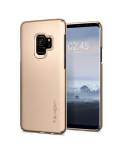 Клип-кейс Spigen для Galaxy S9 - Thin Fit - Золотой - 592CS23187