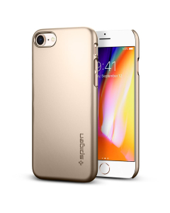 Клип-кейс Spigen для iPhone SE (2022/2020)/8/7 - Thin Fit - Золотой - 054CS22209