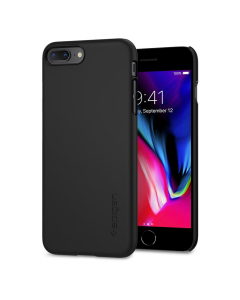 Клип-кейс Spigen для iPhone 7 Plus / 8 Plus - Thin Fit - Черный - 055CS22238