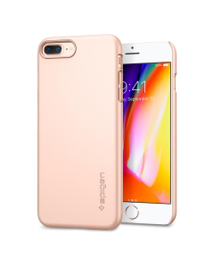 Клип-кейс Spigen для iPhone 7 Plus / 8 Plus - Thin Fit - Красное золото - 055CS22573