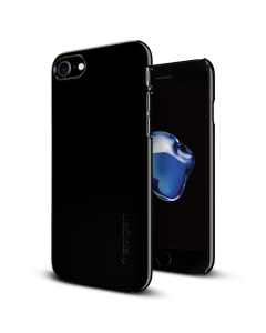 Клип-кейс Spigen для iPhone 7 Plus / 8 Plus - Thin Fit - Черный Оникс - 043CS20854