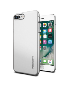 Клип-кейс Spigen для iPhone 7 Plus / 8 Plus - Thin Fit - Серебристый - 043CS20735