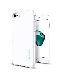 Клип-кейс Spigen для iPhone SE (2022/2020)/8/7 - Thin Fit - Белый - 042CS21037