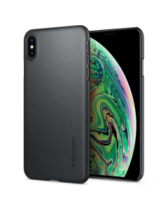 Клип-кейс Spigen для iPhone XS Max - Thin Fit - Серый Графит - 065CS24825