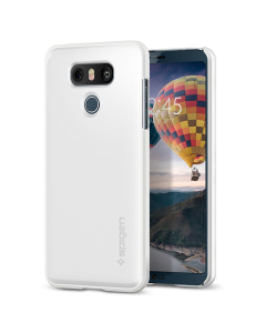Клип-кейс Spigen для LG G6 - Thin Fit - Белый - A21CS21232