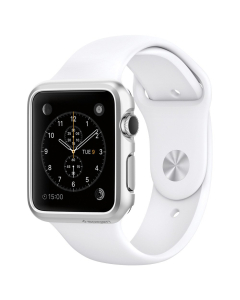 Клип-кейс Spigen для Apple Watch (38мм) - Thin Fit - Серебристый - SGP11489