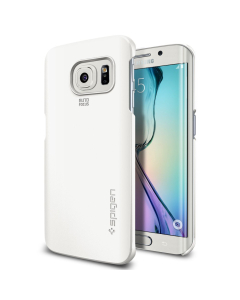 Клип-кейс Spigen для Galaxy S6 Edge - Thin Fit - Белый - SGP11409